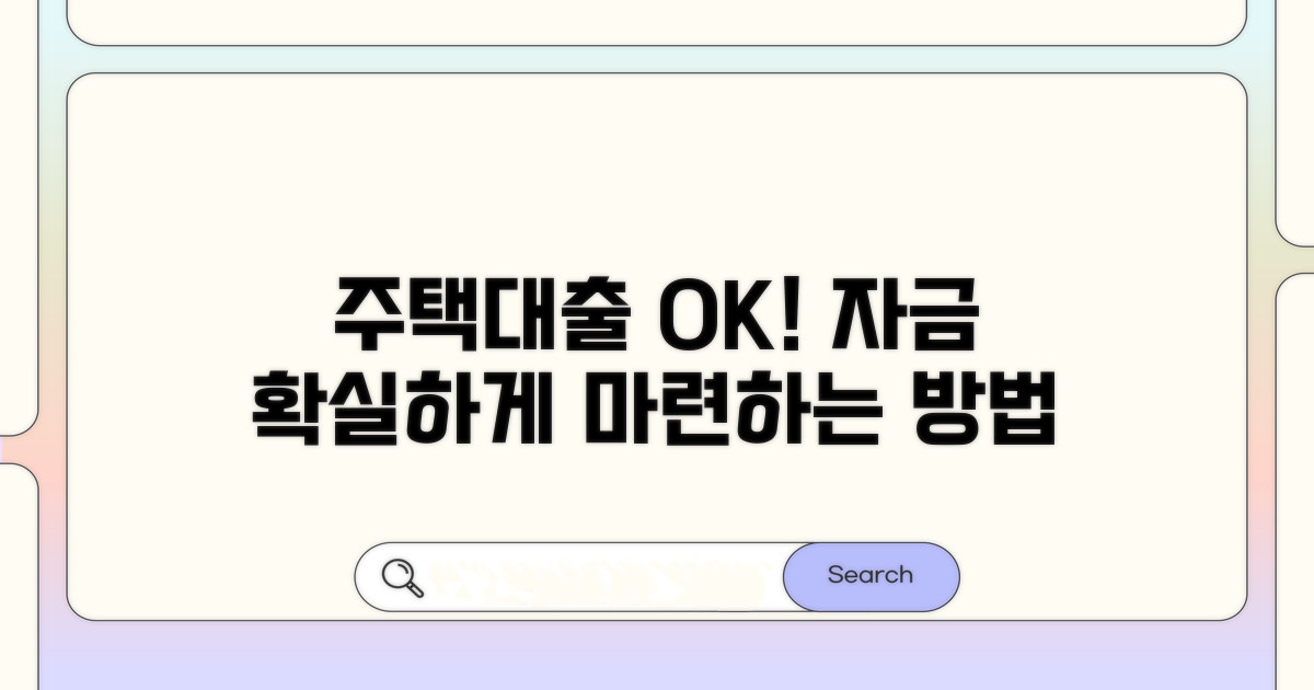 주택담보대출 자금 확보 방법