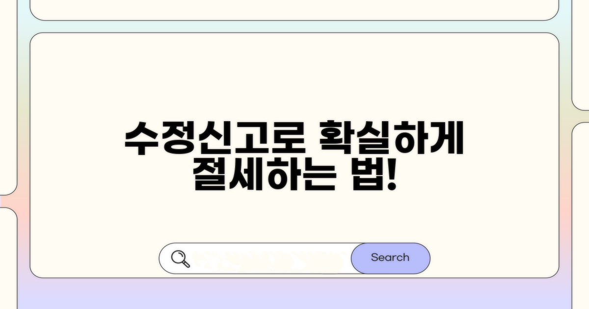 수정신고 제대로 알고 절세하기
