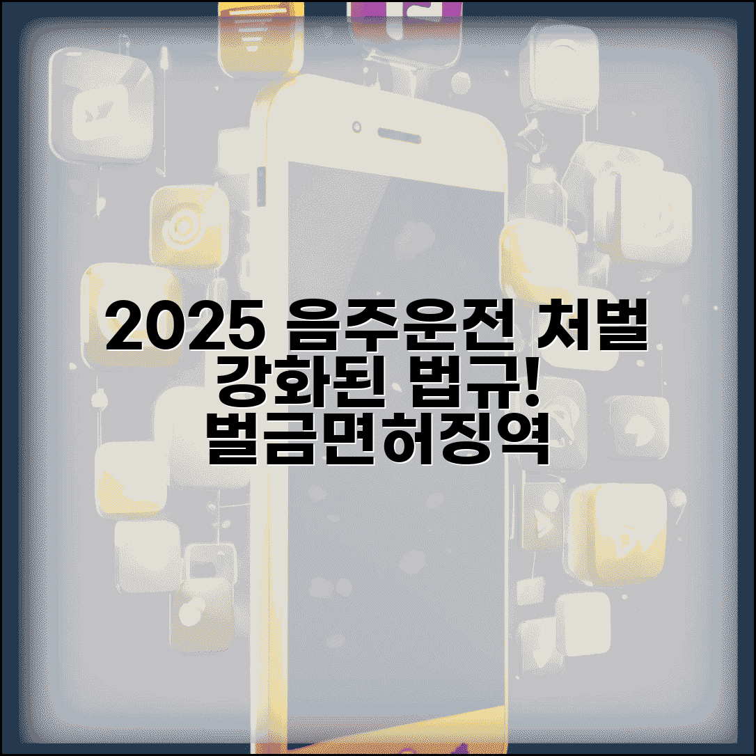 음주운전 처벌기준 2025 최신판 | 개정된 도로교통법에 따른 벌금 면허처분 징역형 기준