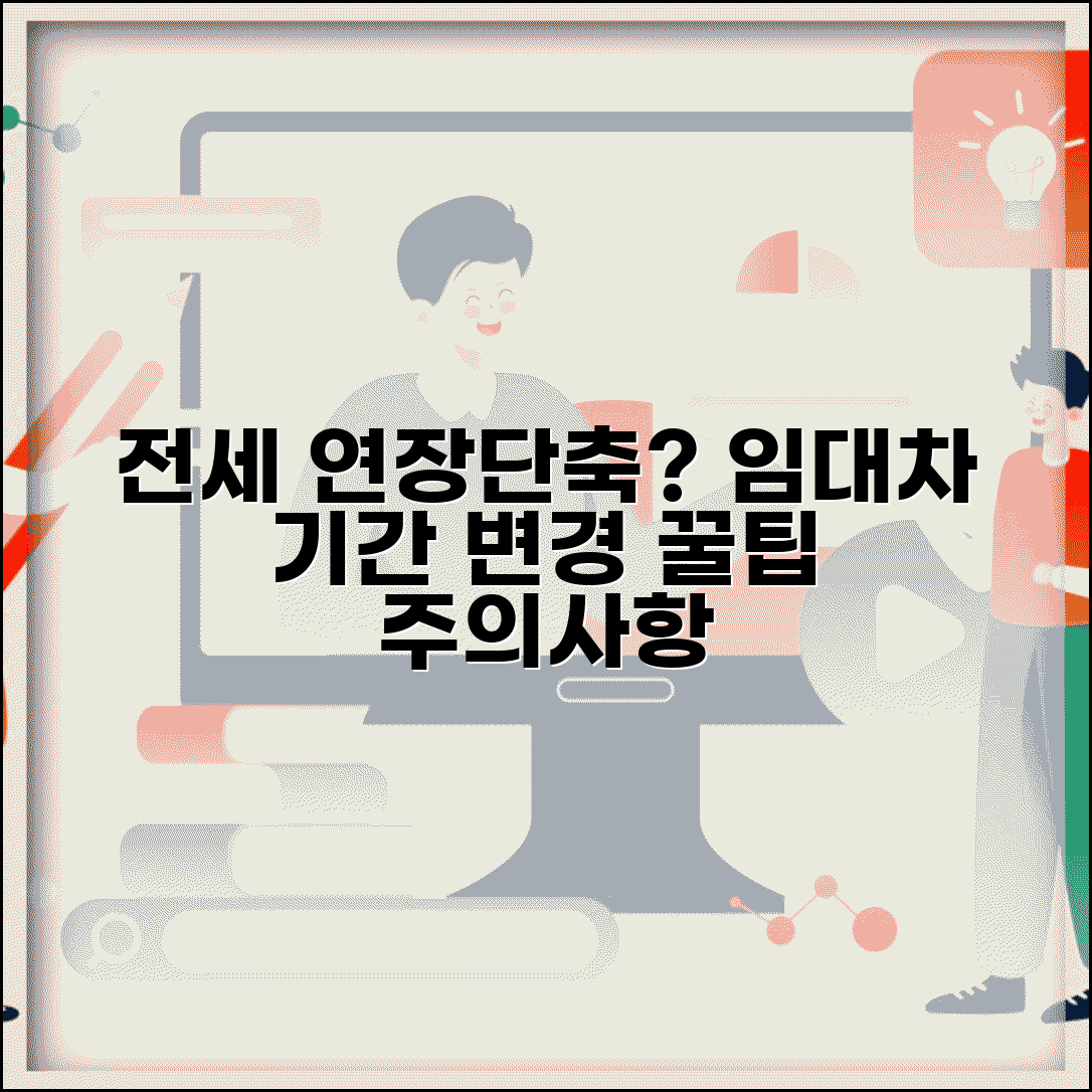 전세기간 연장 및 단축 가능성 | 임대차계약 기간변경 시 주의사항과 절차
