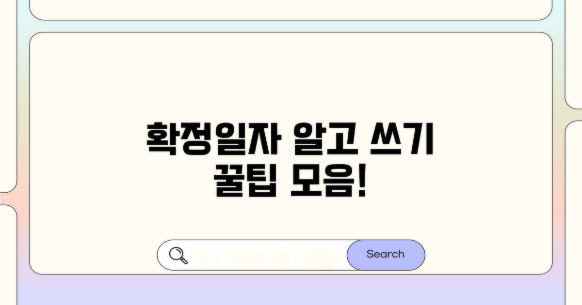 확정일자, 제대로 활용하기