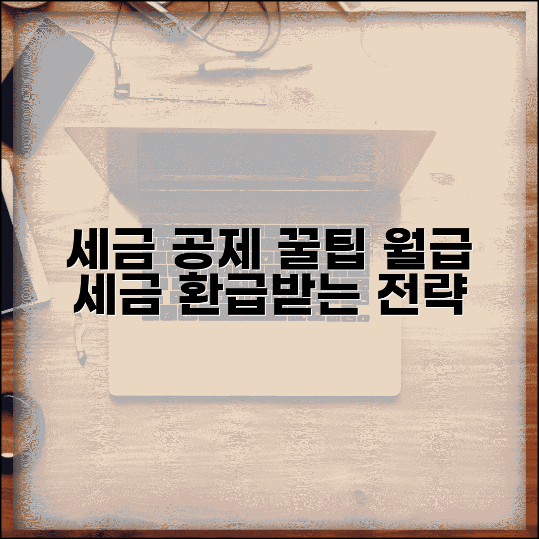 원천징수 세액 공제 활용법과 세금 줄이는 전략