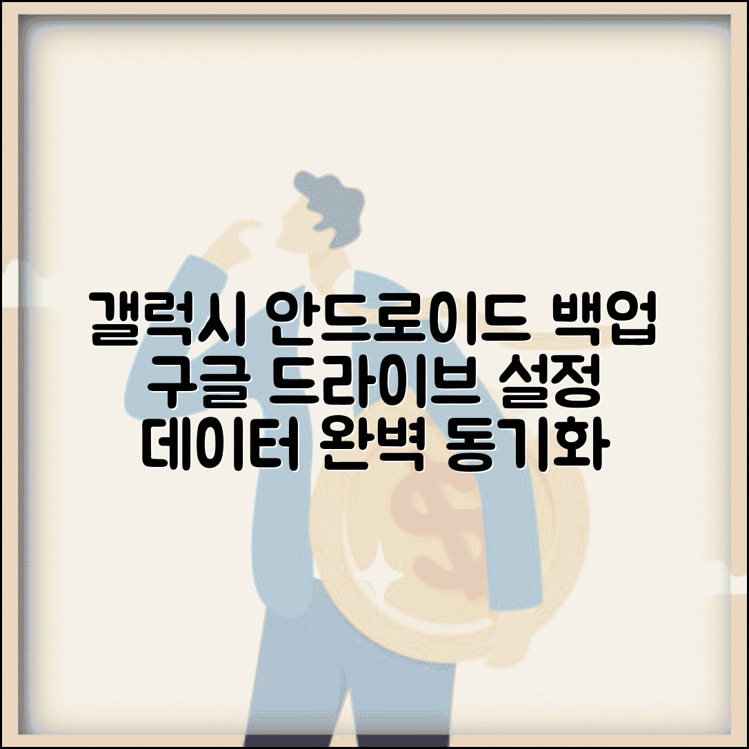 안드로이드 백업 방법 | 갤럭시 구글 드라이브 백업 설정 및 동기화 꿀팁