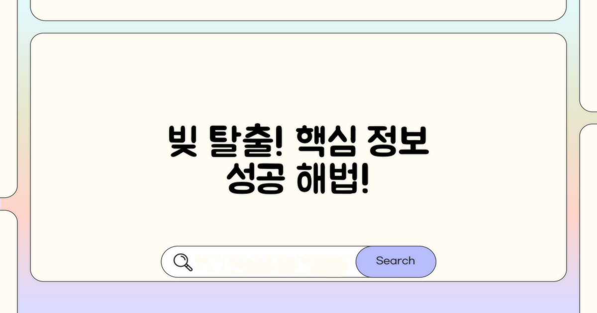 현명한 채무 해결을 위한 필수 정보