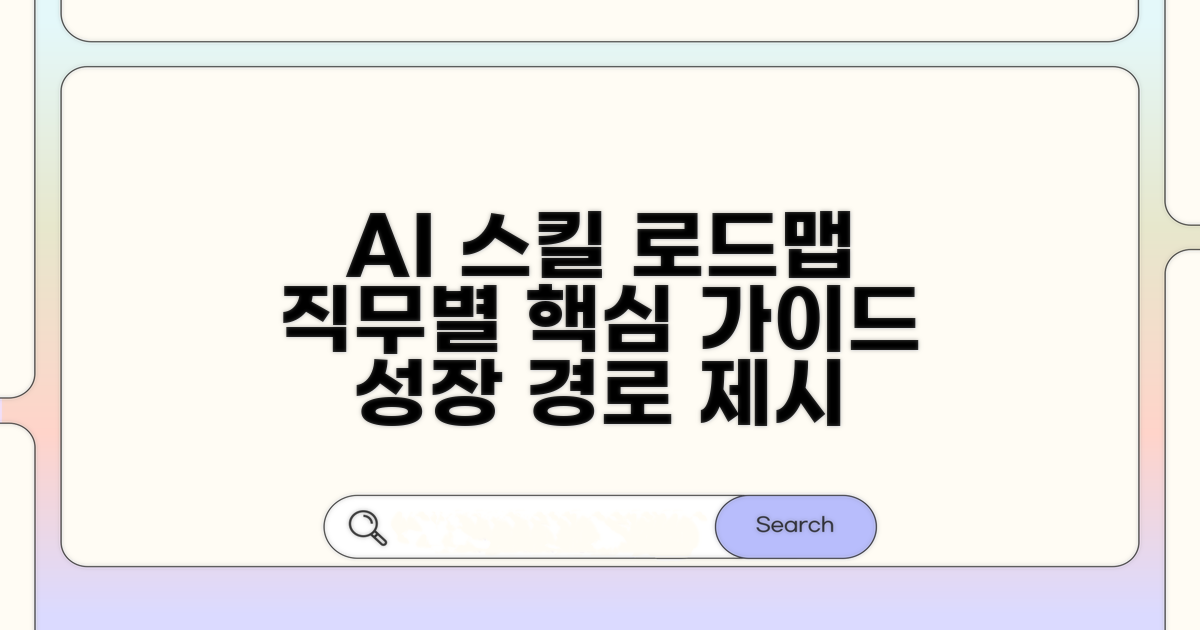 직무별 AI 스킬 로드맵 보기