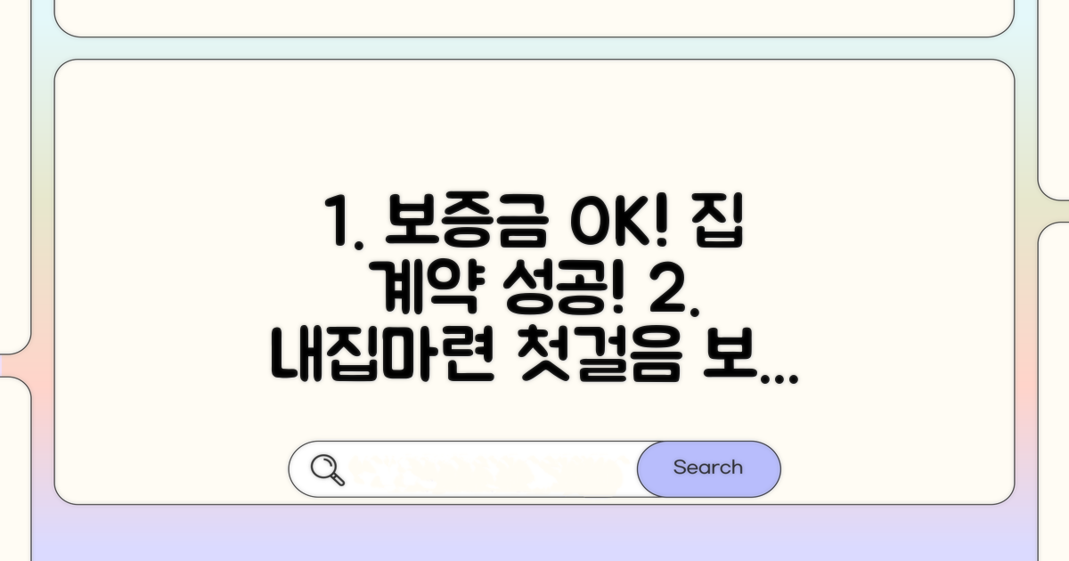 보증금 마련부터 계약 성사까지 가이드