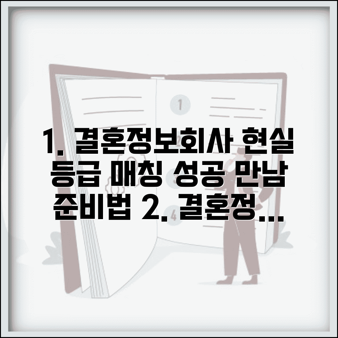 결혼정보회사 여자 현실 등급 매칭 시스템 | 성공적인 만남을 위한 준비법