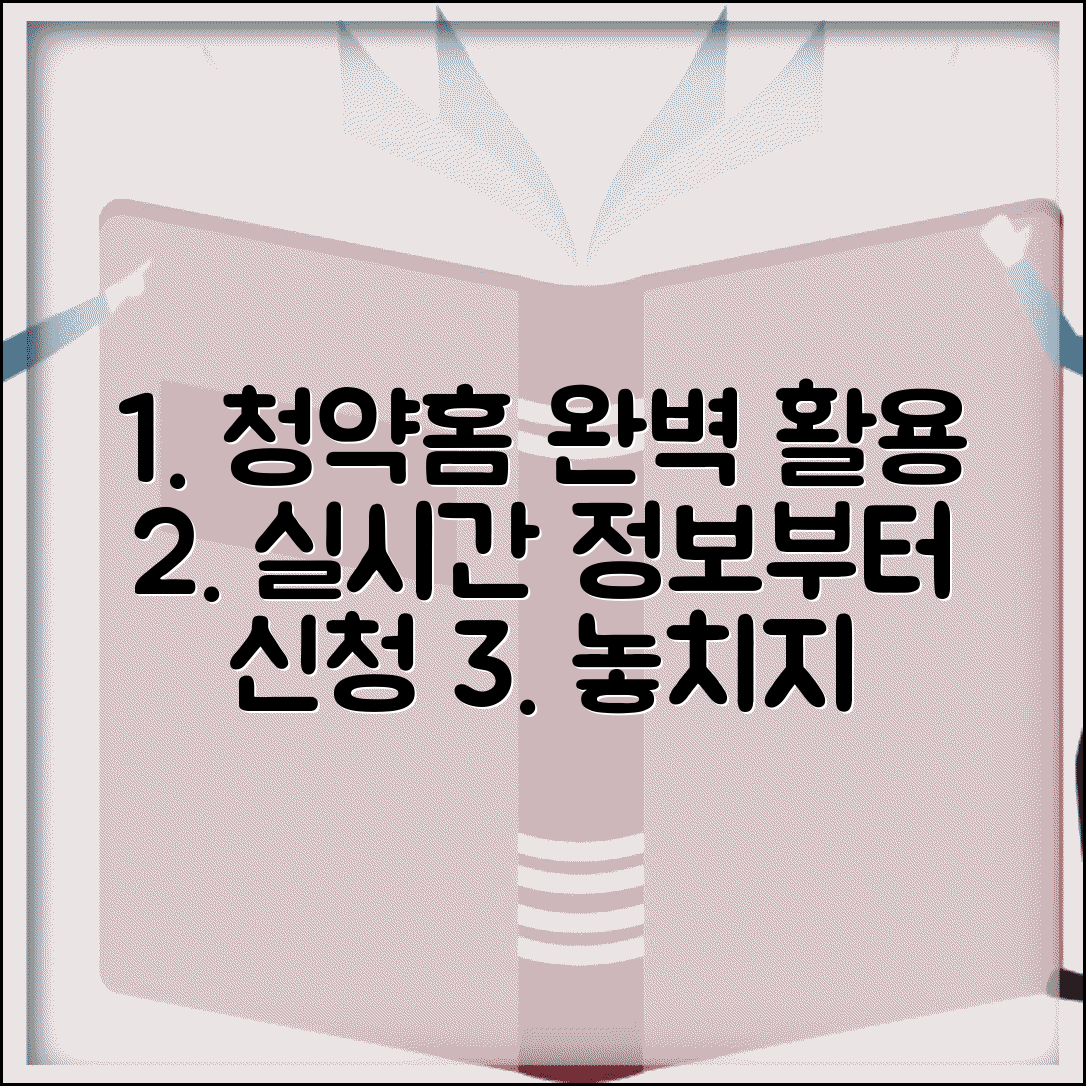 아파트청약홈페이지 완벽 활용 | 실시간 분양정보부터 신청까지