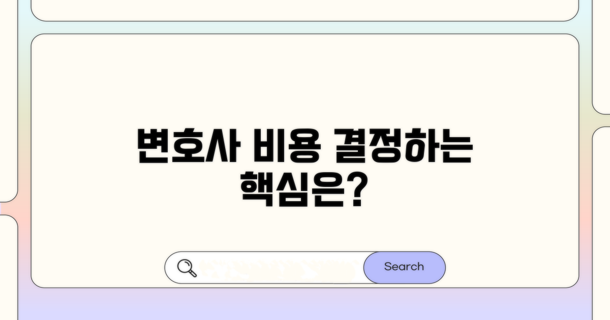 변호사 비용, 결정하는 핵심 요인은?