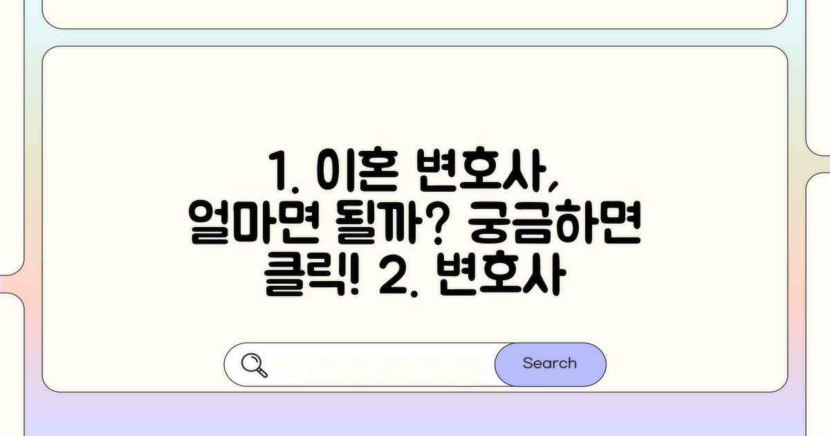 이혼 변호사 선임료, 얼마면 될까?