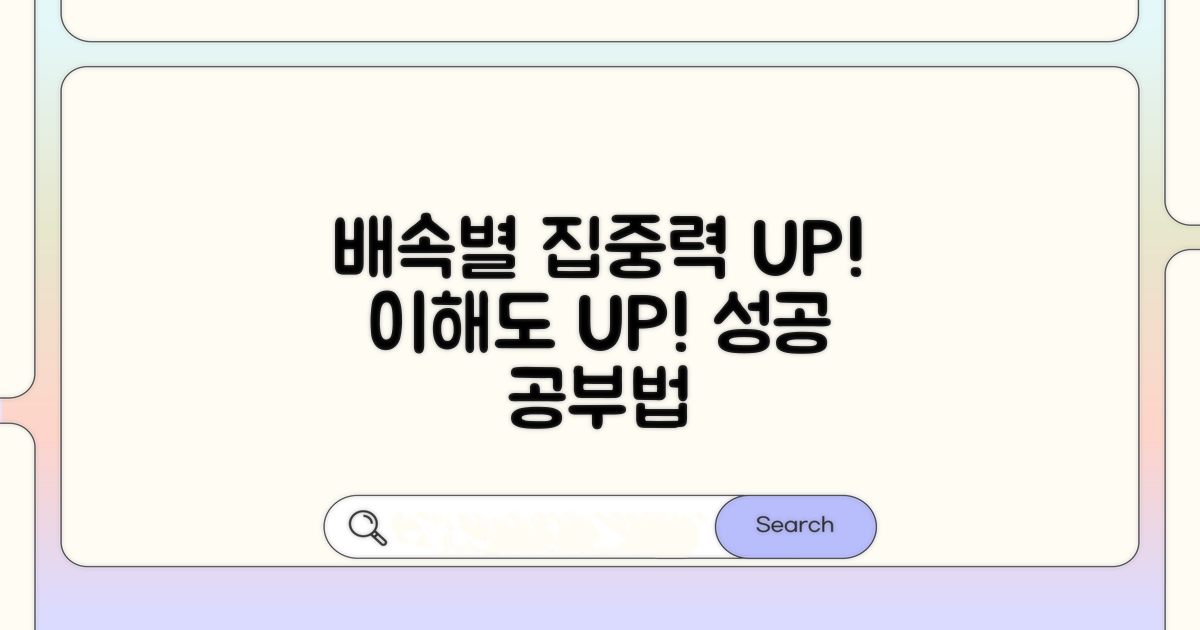 배속별 집중력과 이해도 변화