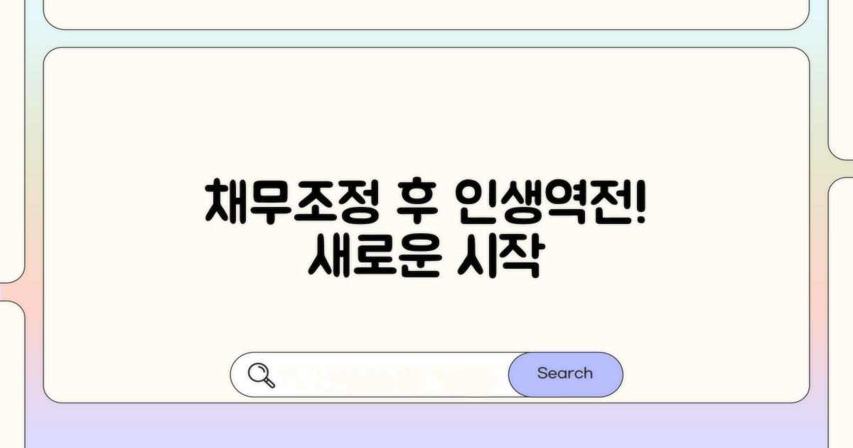 채무조정 후 달라진 내 삶