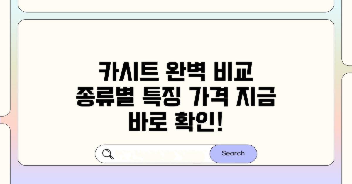 카시트 종류별 특징과 가격 비교