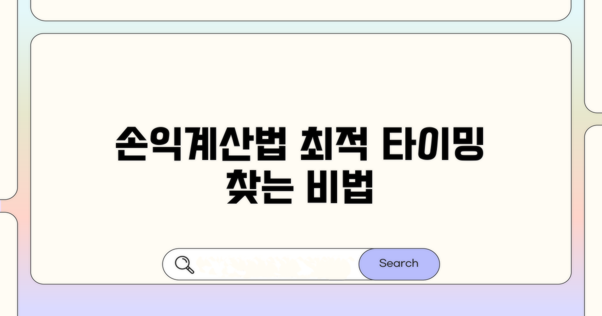 최적의 타이밍 찾는 손익계산법