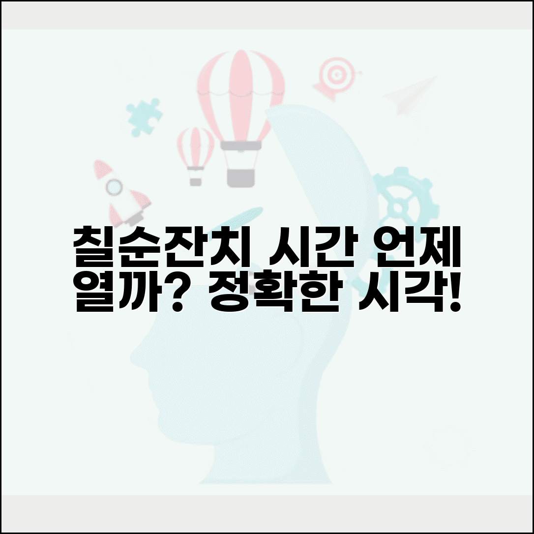 칠순잔치 시간 언제 여는지 | 칠순 연 시각