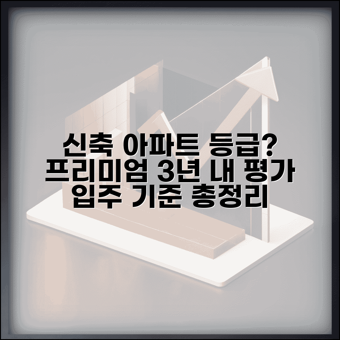 신축 아파트 등급 기준 정리 | 입주 3년 이내 프리미엄 평가