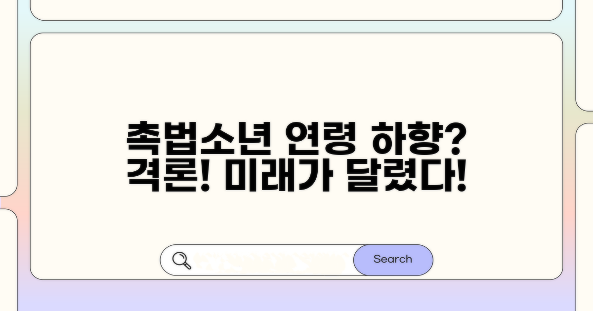 촉법소년 처벌 연령 하향 논란