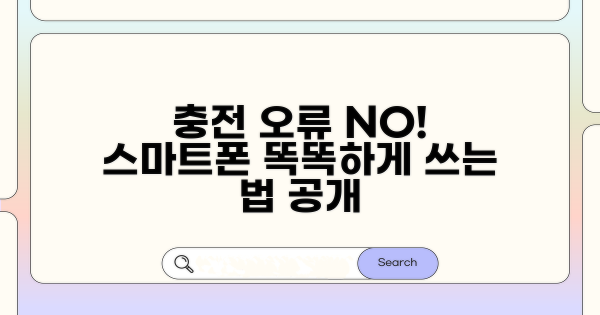 충전 오류 예방, 똑똑한 사용법