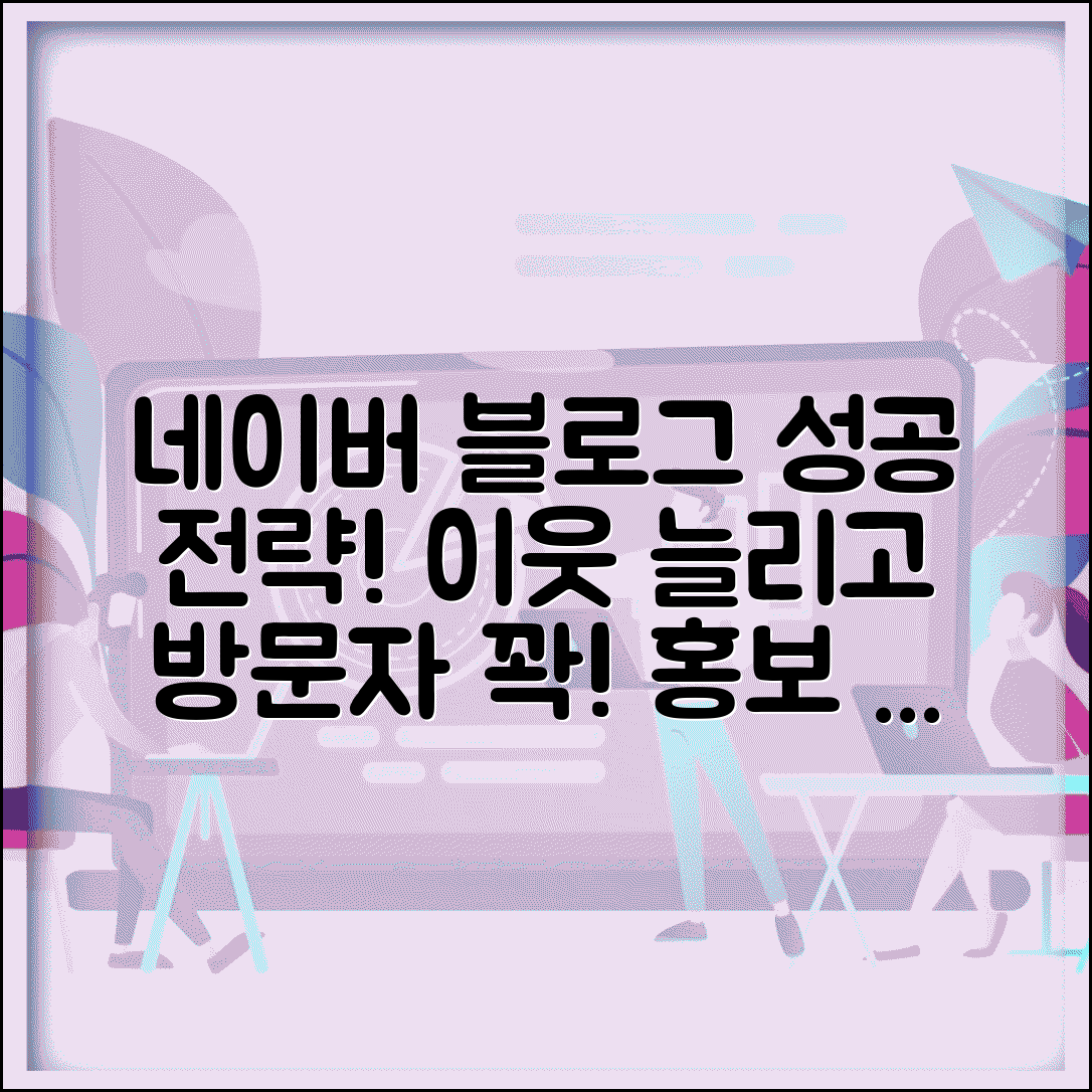 네이버 블로그 이웃 늘리기 방문자 유입 | 네이버 블로그 홍보 방법