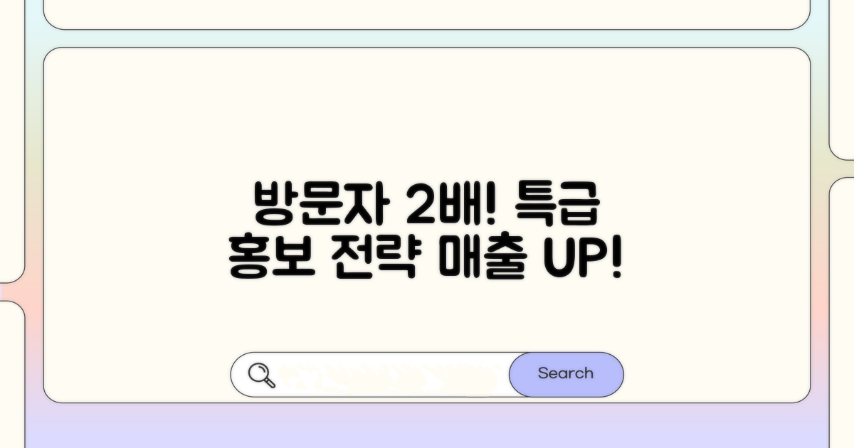 방문자 2배 늘리는 홍보 전략