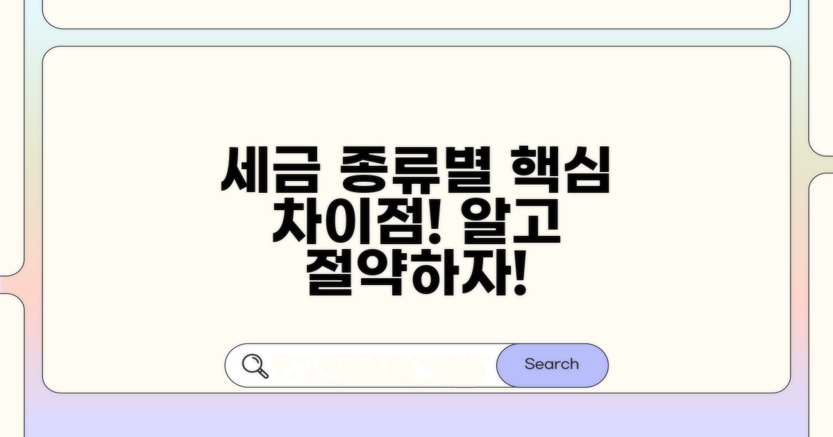 세액 종류별 차이점 명확히 알기