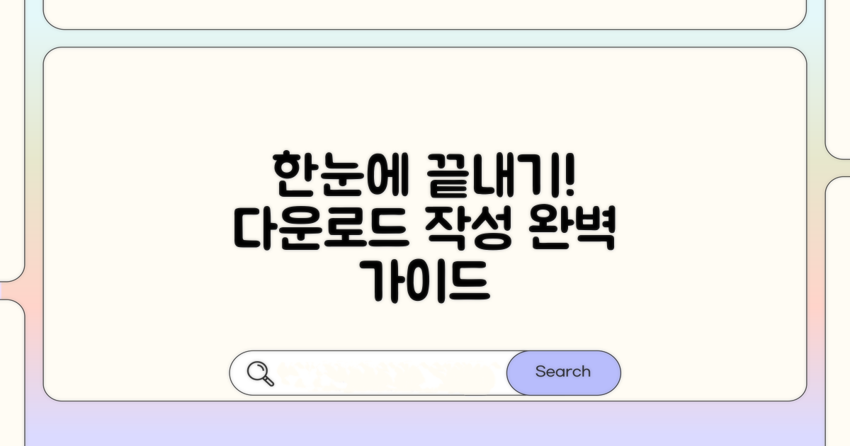 다운로드부터 작성까지 한눈에